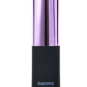 Външна батерия REMAX-lipstick-Power bank 2400 mAh(лилава)